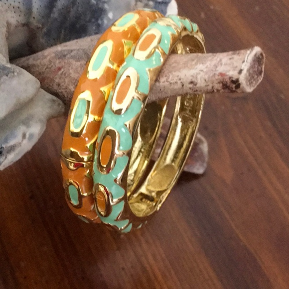 Enamel Bangle bracelets